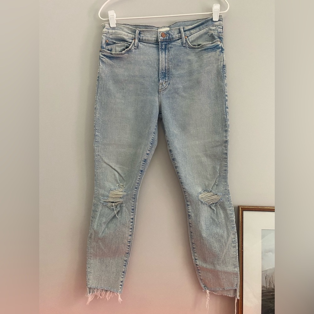 MOTHER Denim The Stunner Ankle (32)